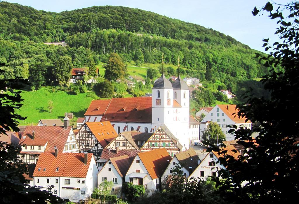Hotel Gasthof Am Selteltor Wiesensteig Exteriör bild
